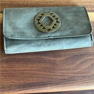 Olive green wallet